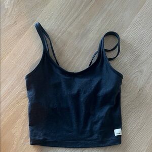 Vuori Dark Gray Apparel with Logo Patch